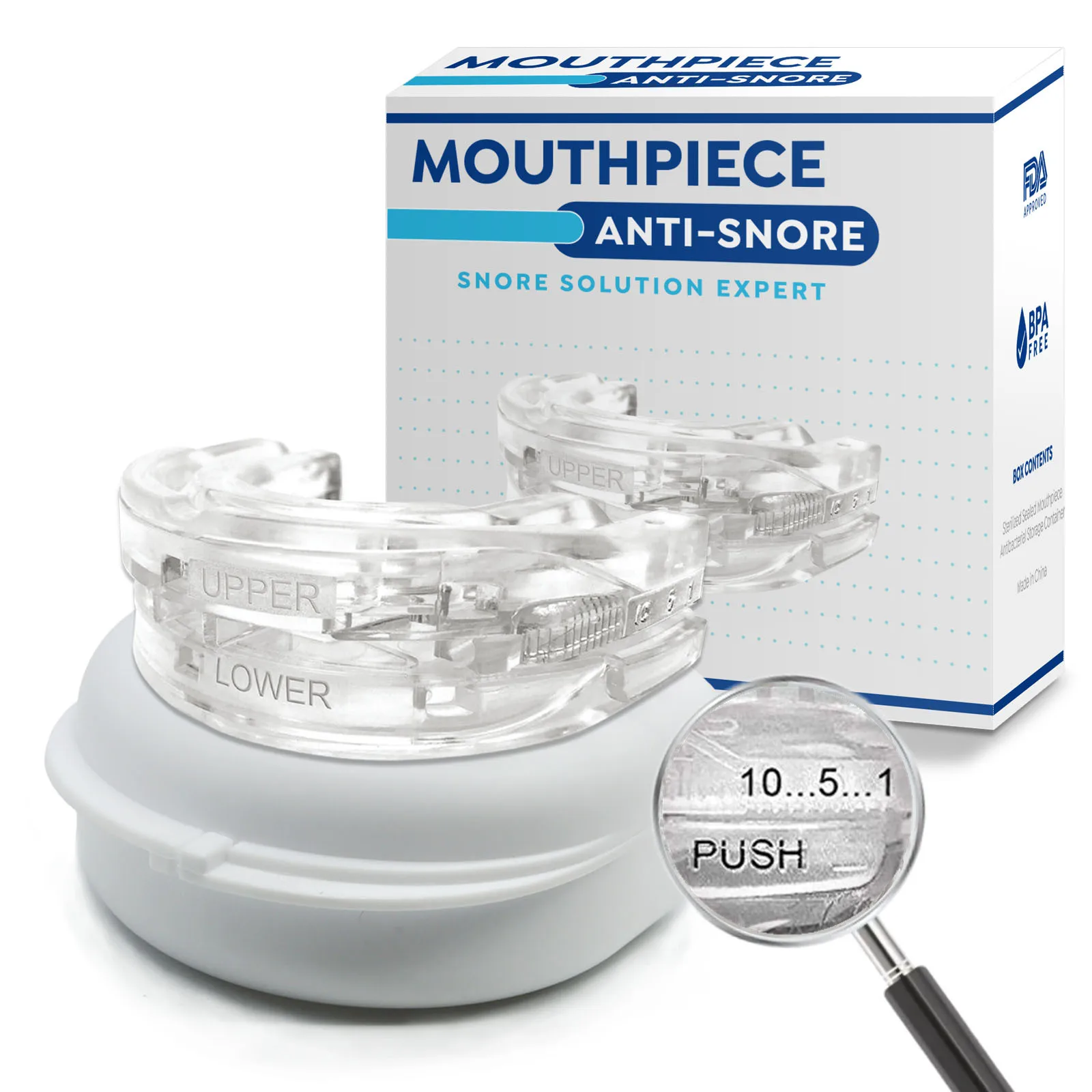 Anti Snoring Bruxism Mouth Guard Improve Sleeping Teeth Bruxism Sleeping Anti Sn