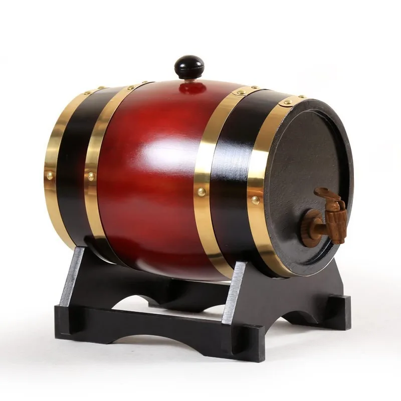 Antique Oak Barrel Household Wooden Red Wine Barrel Inner Tank Wine Barrel Barbe