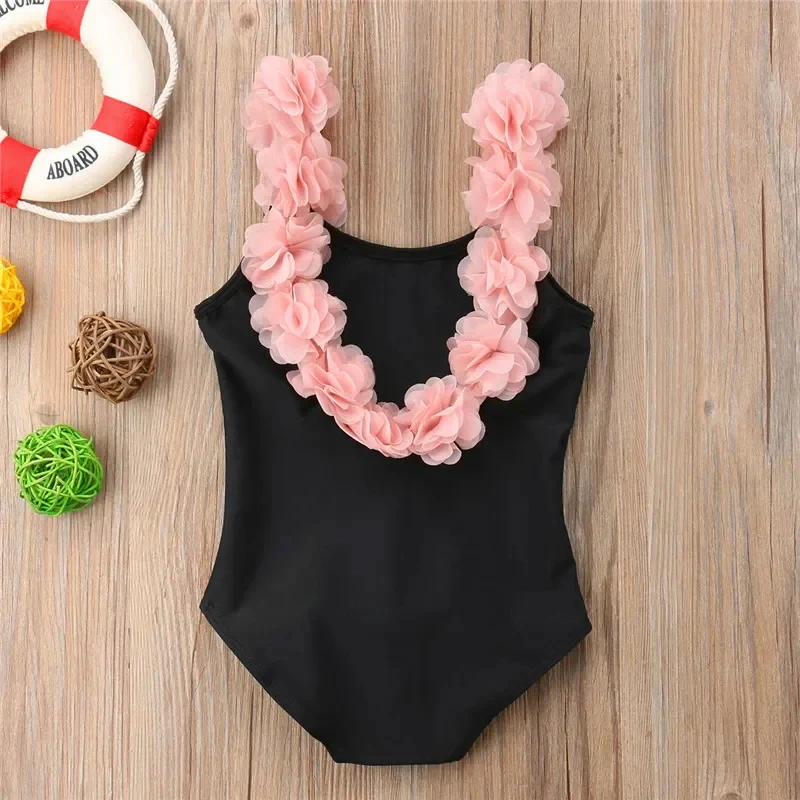 Baby Girls Swimwear Toddler Kids Swimsuit Bikini Flower Girls 2424 Summer Beachw