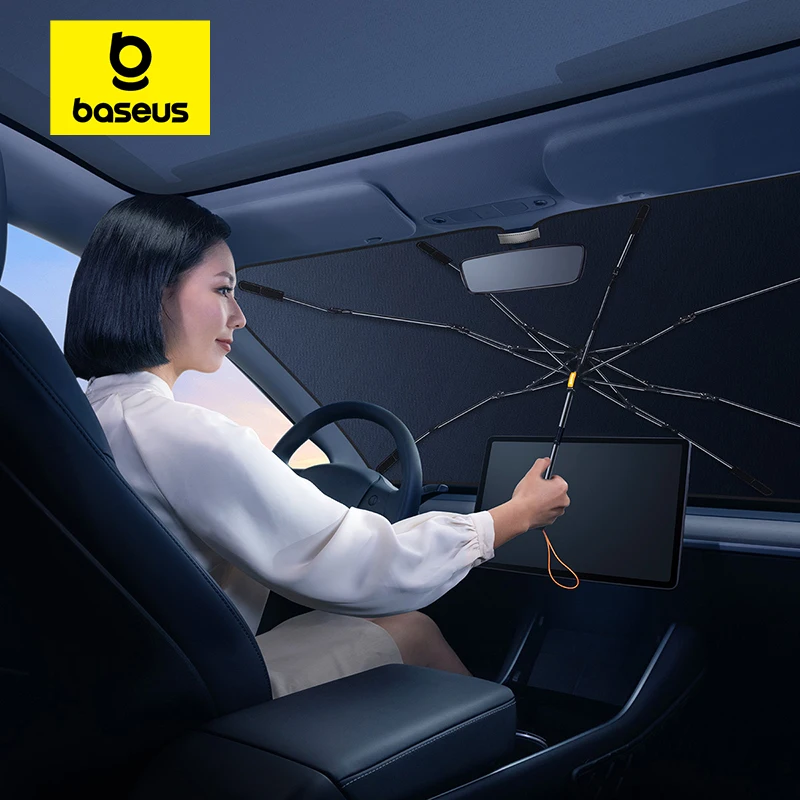 Car Windshield Sunshades Cover Foldable Sun Shade Sunblind For Tesla Model 3 Y F
