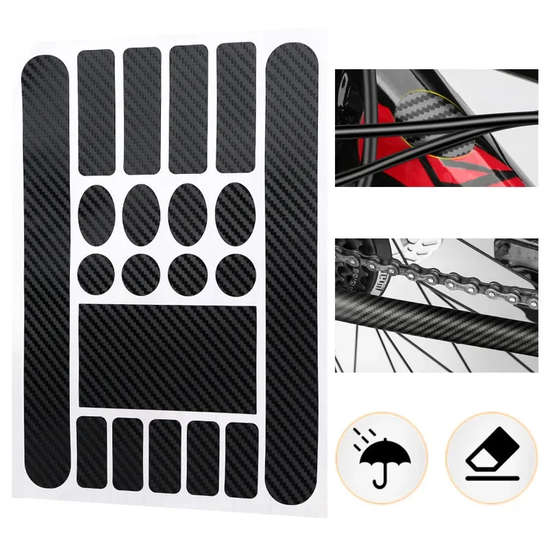 Bicycle Chain Protection Sticker MTB Bike Anti-scratch Anti-Rub Frame Protector 