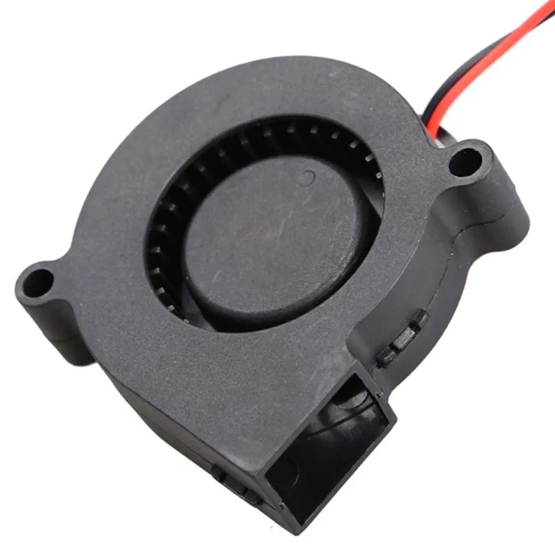 Brushless DC Blower Fan Ultra Quiet Cooling Fan 2 Wires 5015S 12V 0.14A 50x15mm 