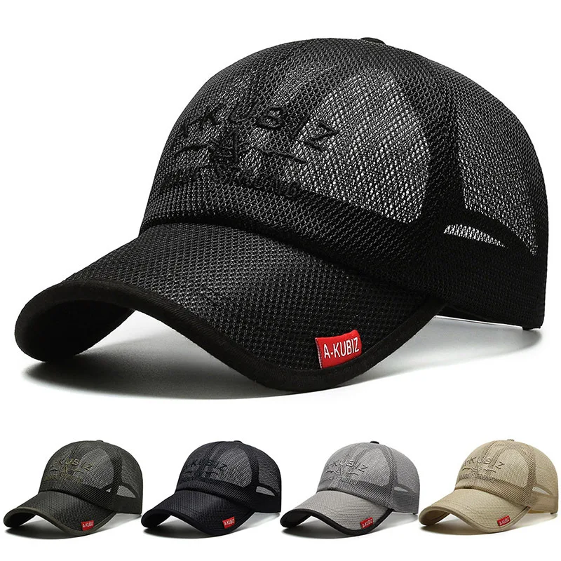 Baseball Cap For Men Women Solid Outdoor Fashion Sport Snapback Cap Breathable C