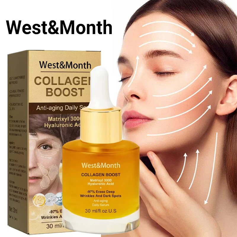 Collagen Wrinkle Remover Face Serum Anti Aging Whitening Moisturizing Fade Fine 