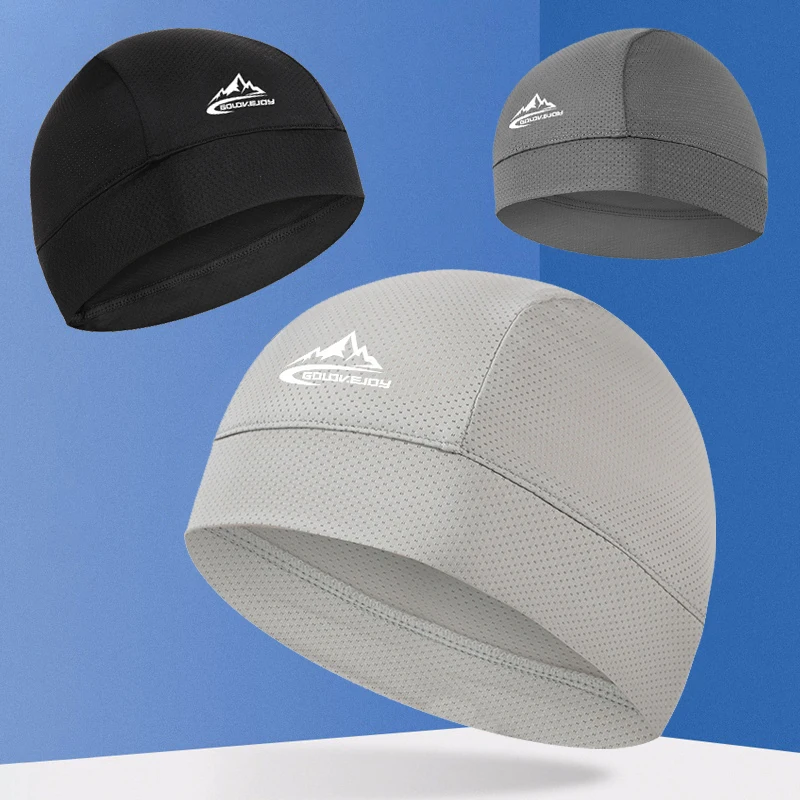 Cooling Skull Cap Helmet Lining Breathable Sweat Wicking Cycling Sports Running 