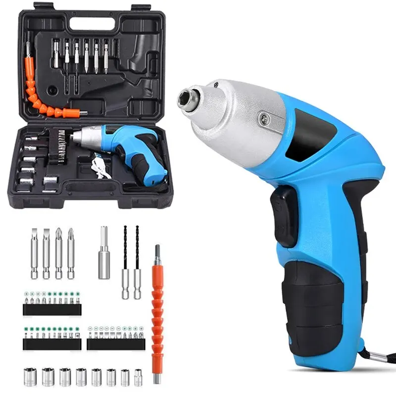 Cordless Electric Screwdriver Rechargeable 1300mah Lithium Battery Mini Drill 3.