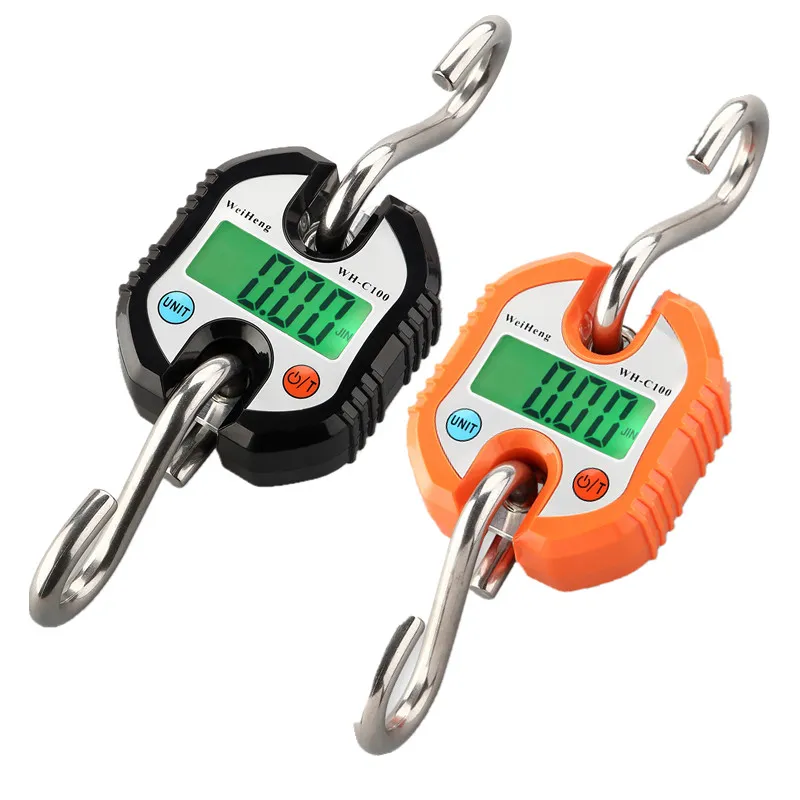 Crane Scale Digital Weight 300kg 150kg/50g 200kg/100g 500kg/100g Heavy Duty Hang
