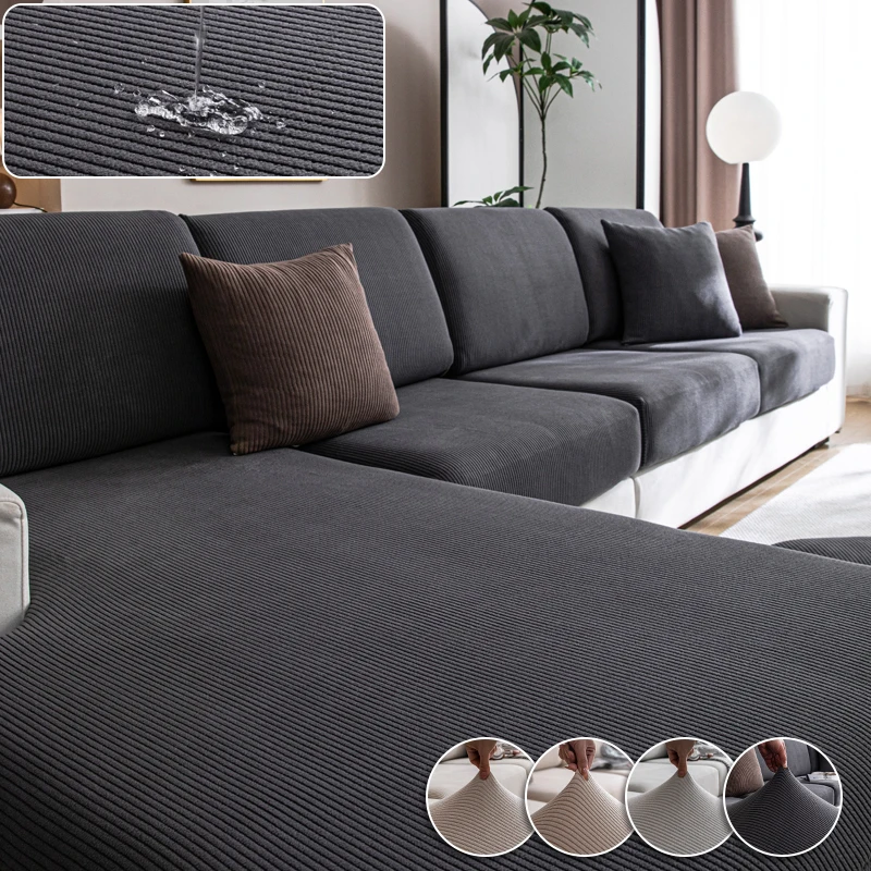 Elastic Sofa Cover Luxury Adjustable Elastic Couch Cover for Living Room Sofa Se