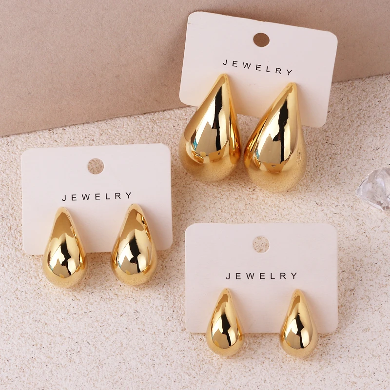 Extra Large Drop Earring Oversized Chunky Hoop Earrings for Women Girl Lightweig
