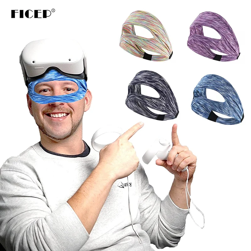 Eye Mask For Meta Oculus Quest 2 Sweat Band VR Glasses Cover Breathable Virtual 