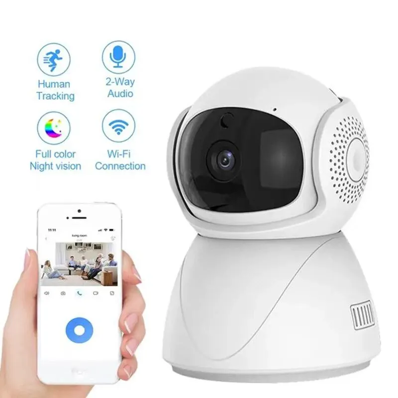 FHD WIFI PTZ Camera IP CCTV Security Protector Surveillance Wireless Camera Smar