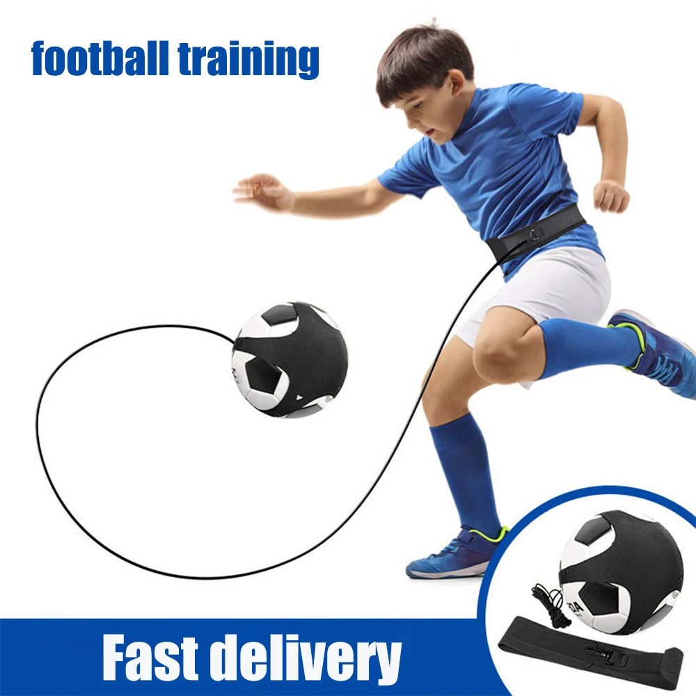 Football Training Belt Soccer Ball Kicking Belt for Adult Kids Football Trainer 