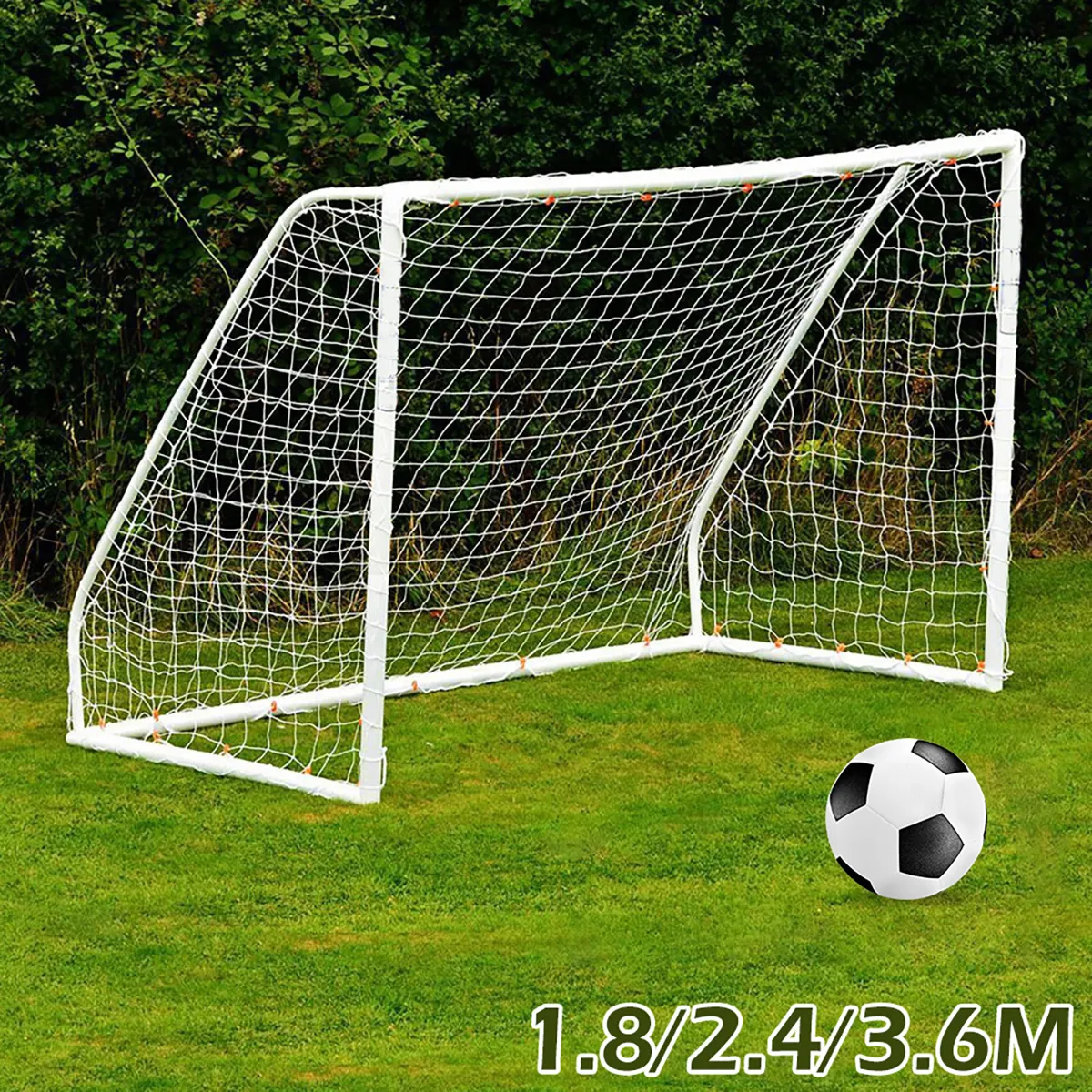 Full Size Football Net For Soccer Goal Post Junior Sports Training 1.8M X 1.2M 2
