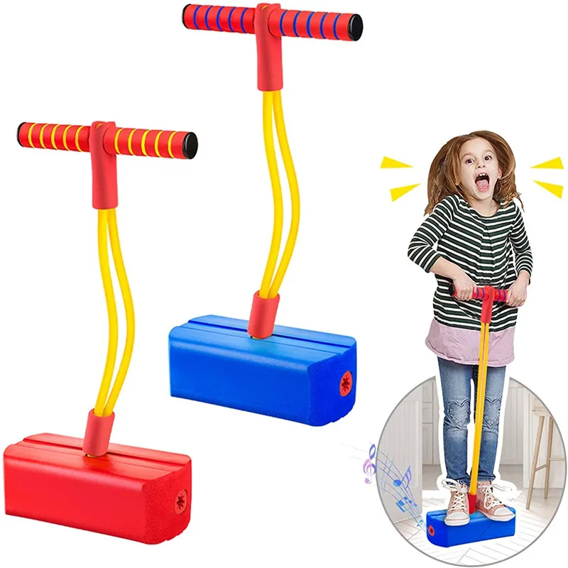 Gifts for 3+Old Boys Girls Foam Pogo Jumper for Kids Outdoor Toys for Autistic K