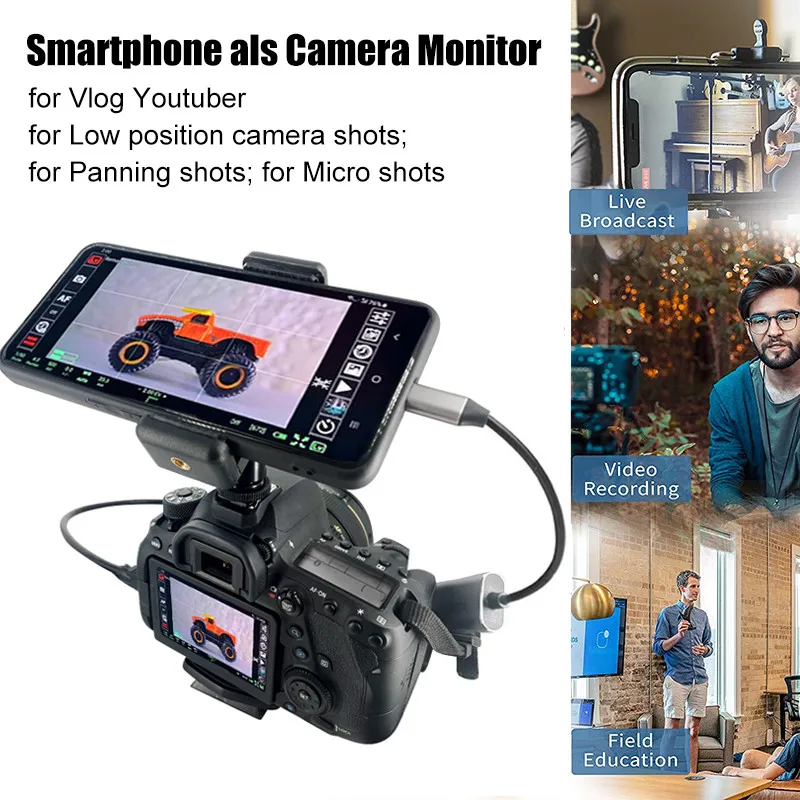 HDMI Adapter 4K Video Capture Card DSLR Video Camera Transmission Mobile Phone S