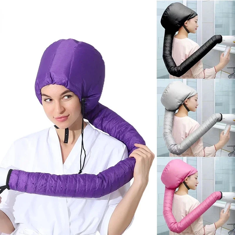 Hair Drying Cap Hair Dryer Caps Care Hair Perm and Dye Styling Warm Air Adjustab