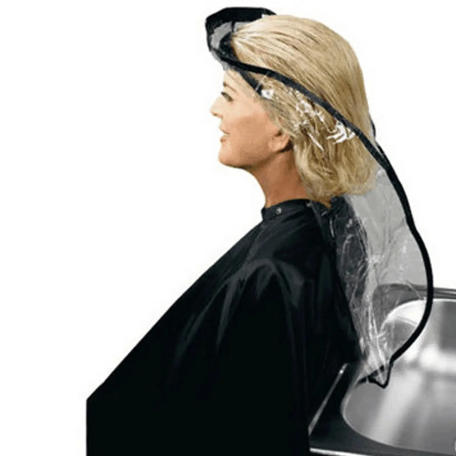 Hair Washing Rinse Cape Salon Shampoo Funnel Hairdresser Hair Wash Tool Barber H