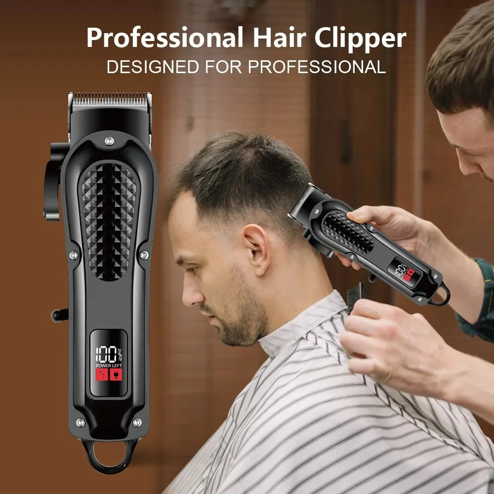 Hiena HYN-212 electric hair clipper UBS rechargeable beard trimmer men's powerfu