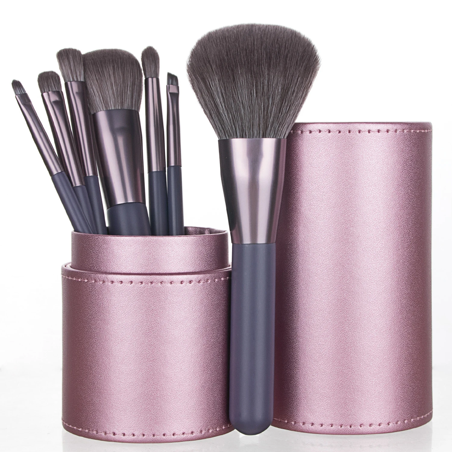 High-End Professional Makeup Brushes Set with Bucket Blush Powder Eyeshadow Eyeb