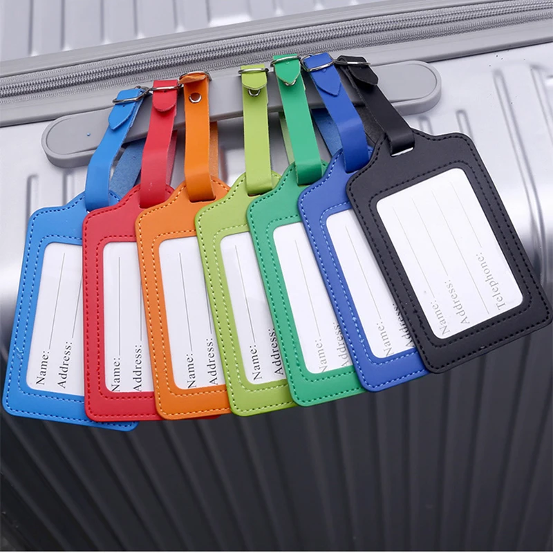 High Quality New Key ID Label Tags with Split Ring Key ring Name Address Hiking 