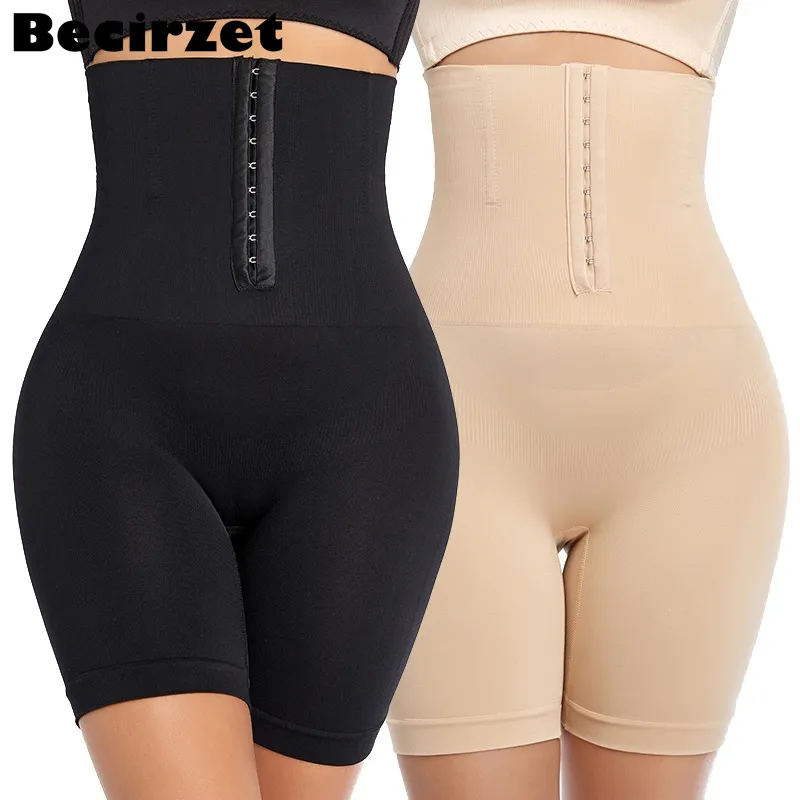 High Waist Flat Belly Belt Stretch Shapewear Waist Sheath Slimming Panties Abdom