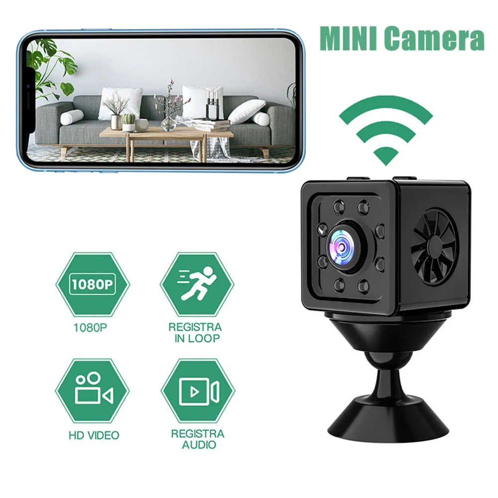 K13 Mini WIFI Camera 1080P HD Small Cam Night Vision Camcorder Micro Video Camer