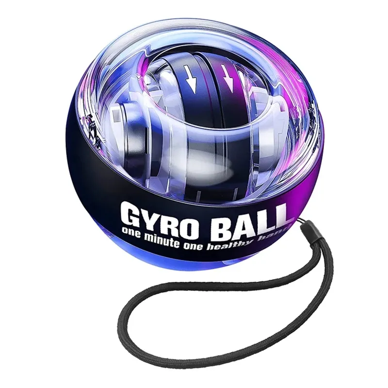 LED Gyroscopic Powerball Autostart Range Gyro Power Self Start Wrist Ball Fitnes