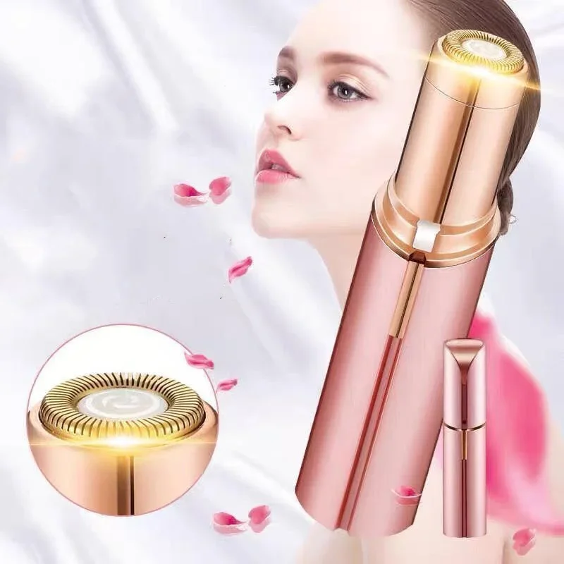 Lipstick Shaver Female facial beard painless electric shaver Bikini leg hair rem