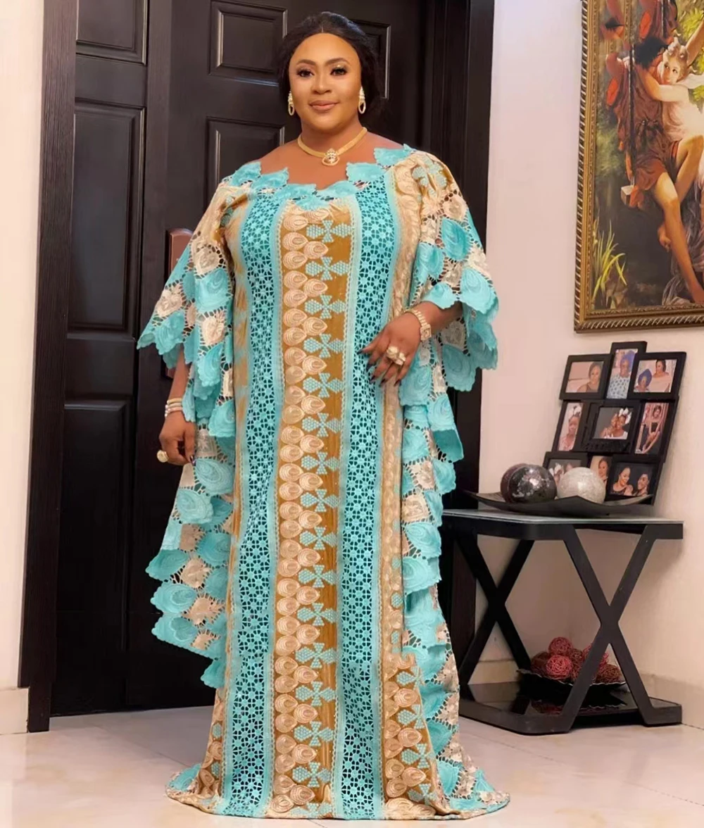 MAMADA L7539 African Women Clothing Dashiki Abaya Stylish Loose Long Evening Max