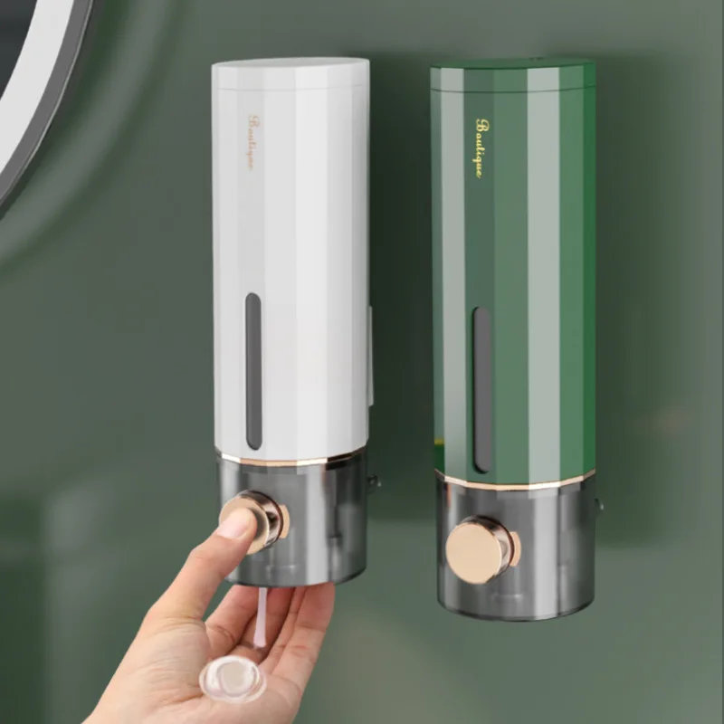 Manual Soap Dispenser Wall Mounted Bathroom Soap Dispenser Washing Hand Sanitize