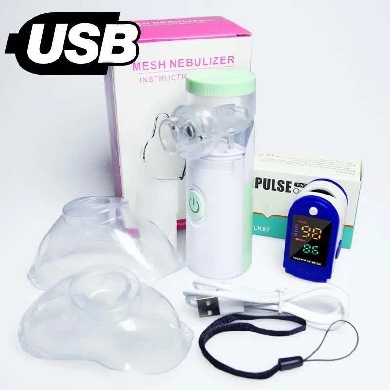 Medical Mesh Nebulizer Handheld Asthma Inhaler Atomizer Children Health Care Neb