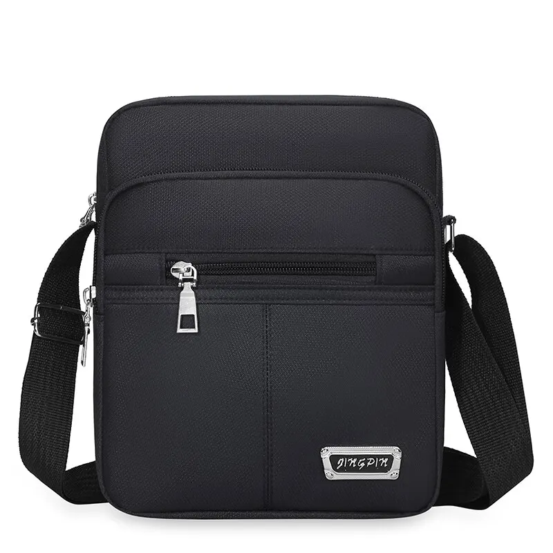 Men Bag Korean Version Casual Large Capacity Multi Layer Waterproof One Shoulder