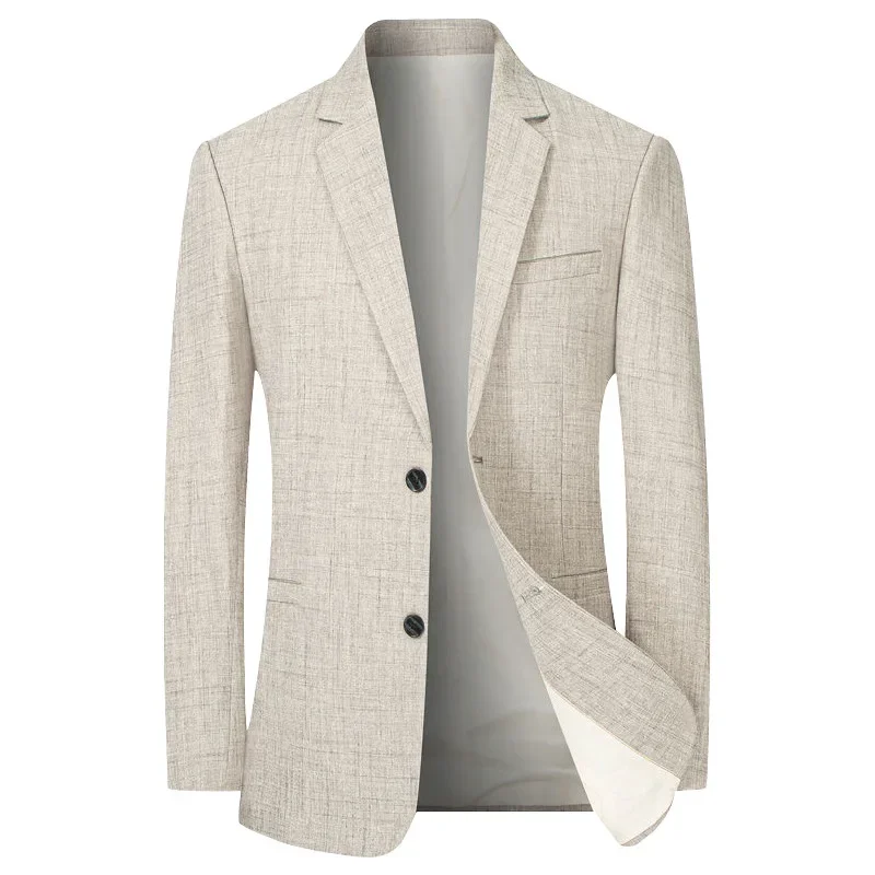 Men Thin Suit Blazers Jackets Business Casual Suit Designer Coats New Spring Sum
