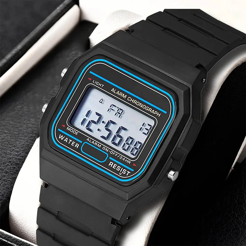 Men Watch Fashion LED Digital Watches Man Sports Military Wristwatches Vintage S
