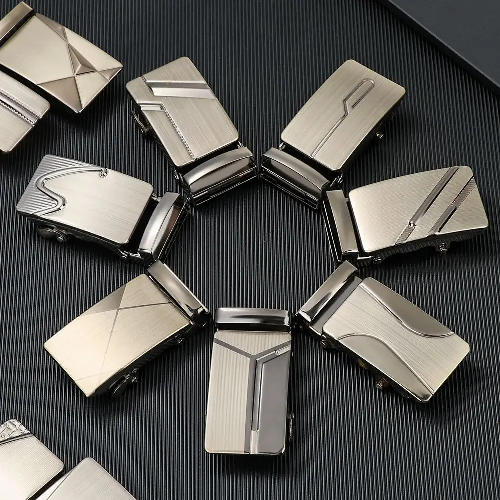 Men's Belt Head Belt 40 mm Buckle Leisure Belt Head Business Accessories Automat
