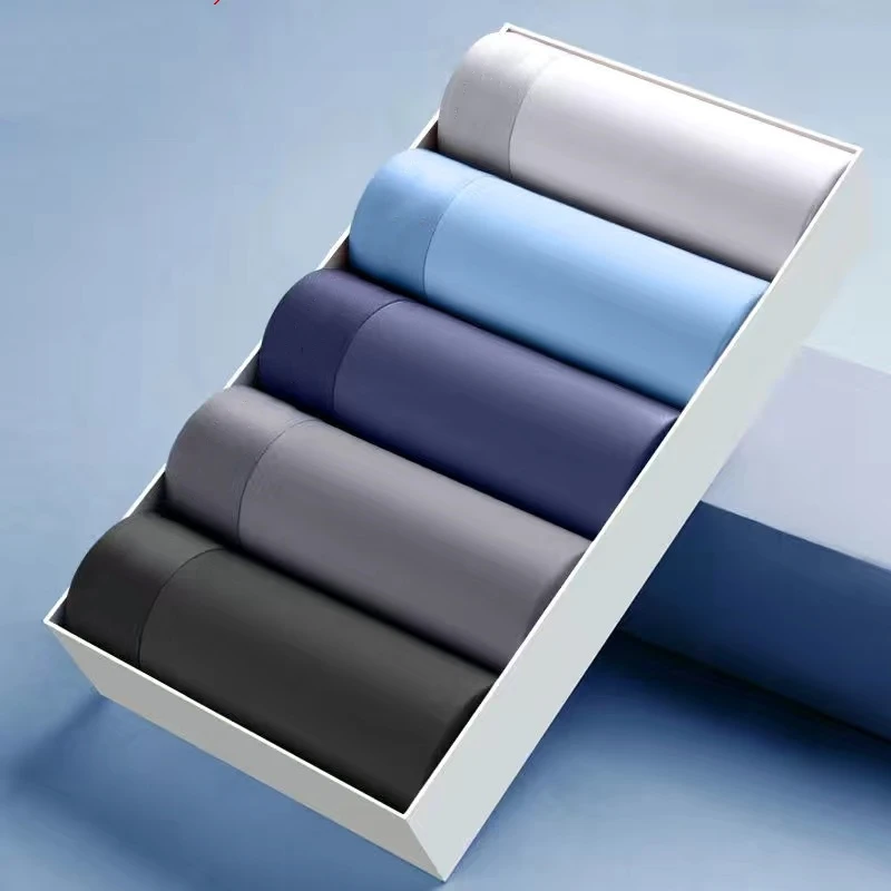 Men's Underwear Boxers Ice Silk Man Panties Boxer Graphene Men Underpants Breath
