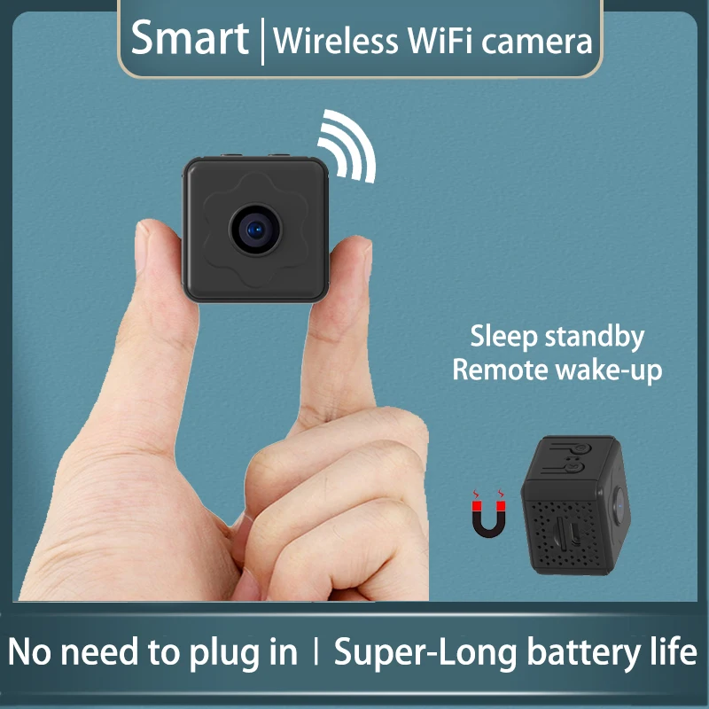 Mini Camera Wireless WiFi Remote Monitor Camera Tiny Home IP Camera No need to p