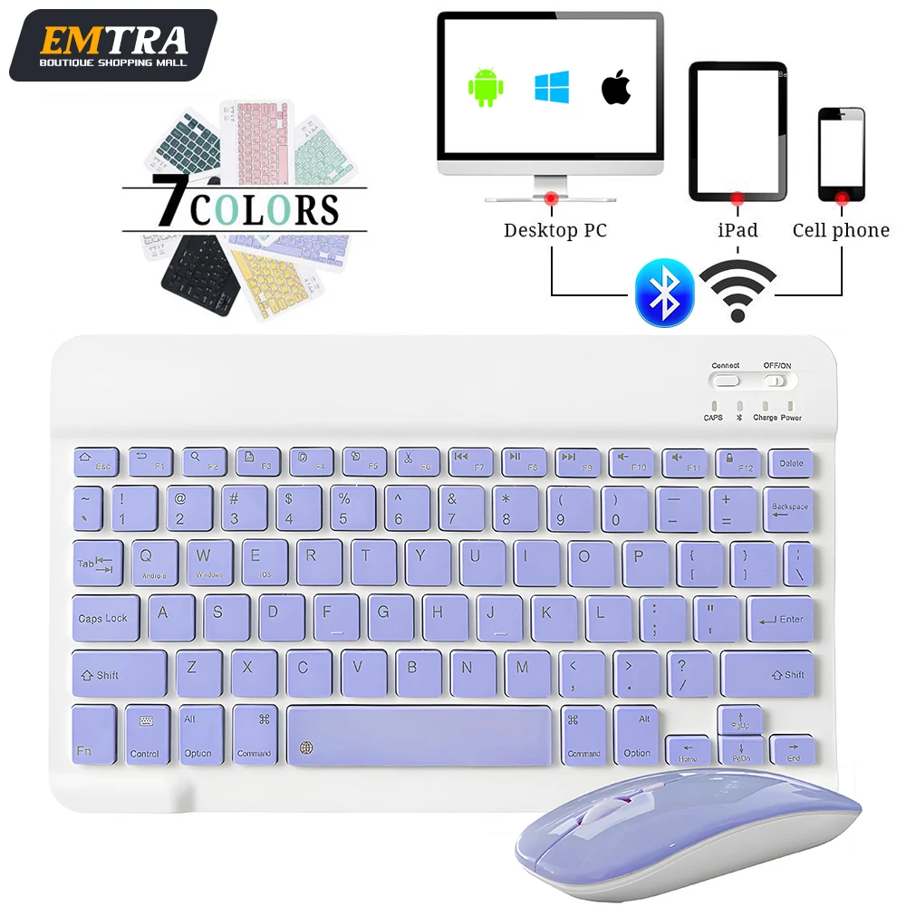 Mini Wireless Keyboard Bluetooth Keyboard For ipad Phone Tablet Portable Bluetoo