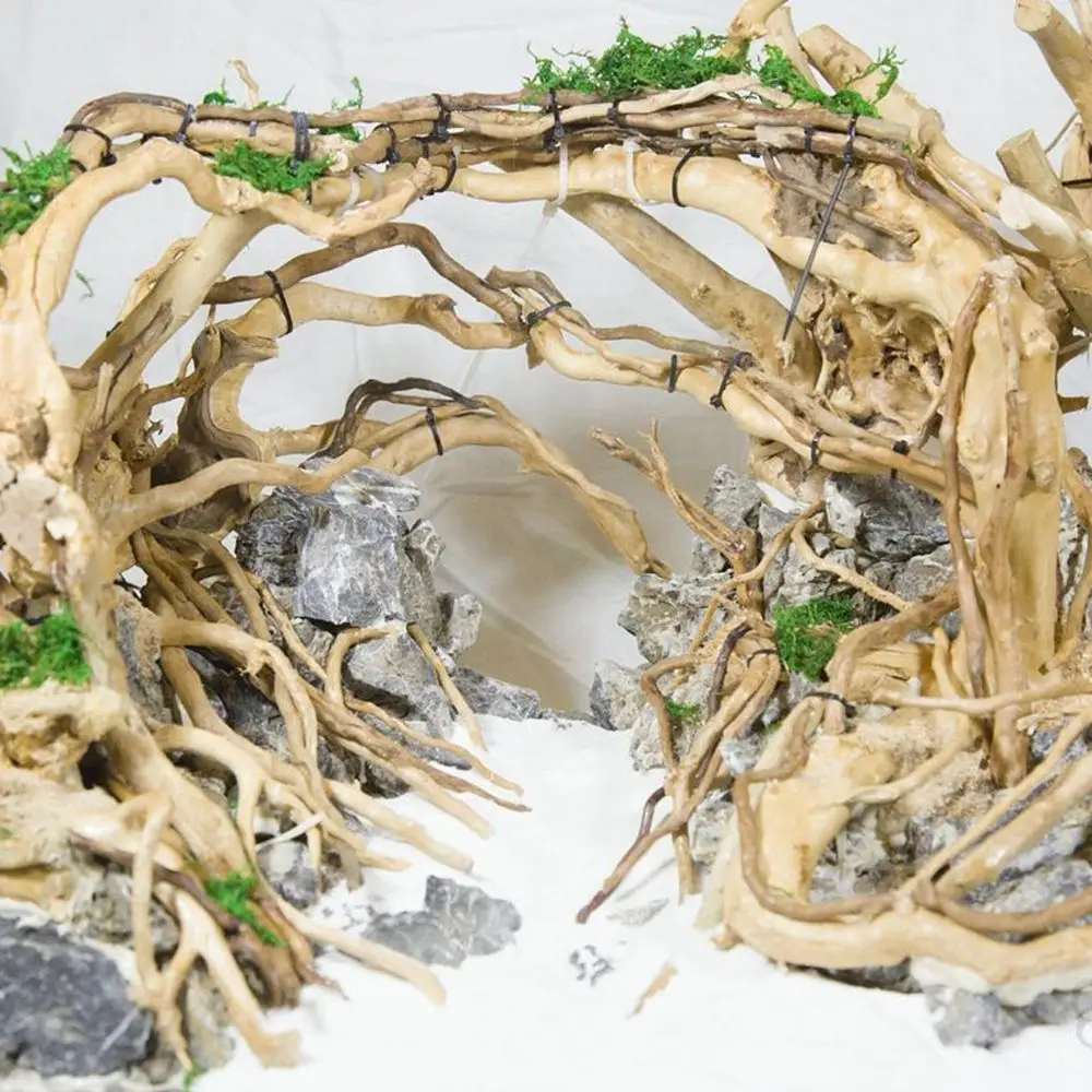 N1N Artwork Decor Fish Tank Ornament Reptile Aquarium Decoration Landscaping Cuc
