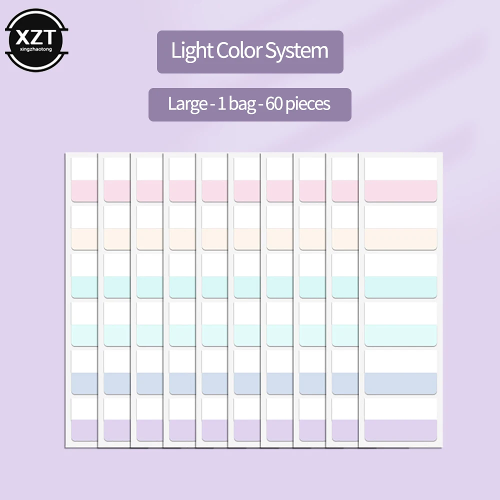 Colorful Sticky Index Tabs Notes Memoranda Notebook Page Markers Classify Sticke