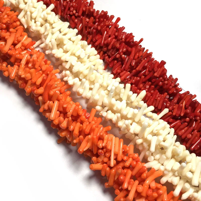 Natural Stone coral beads irregular shape loose beads isolation beads for Jewelr