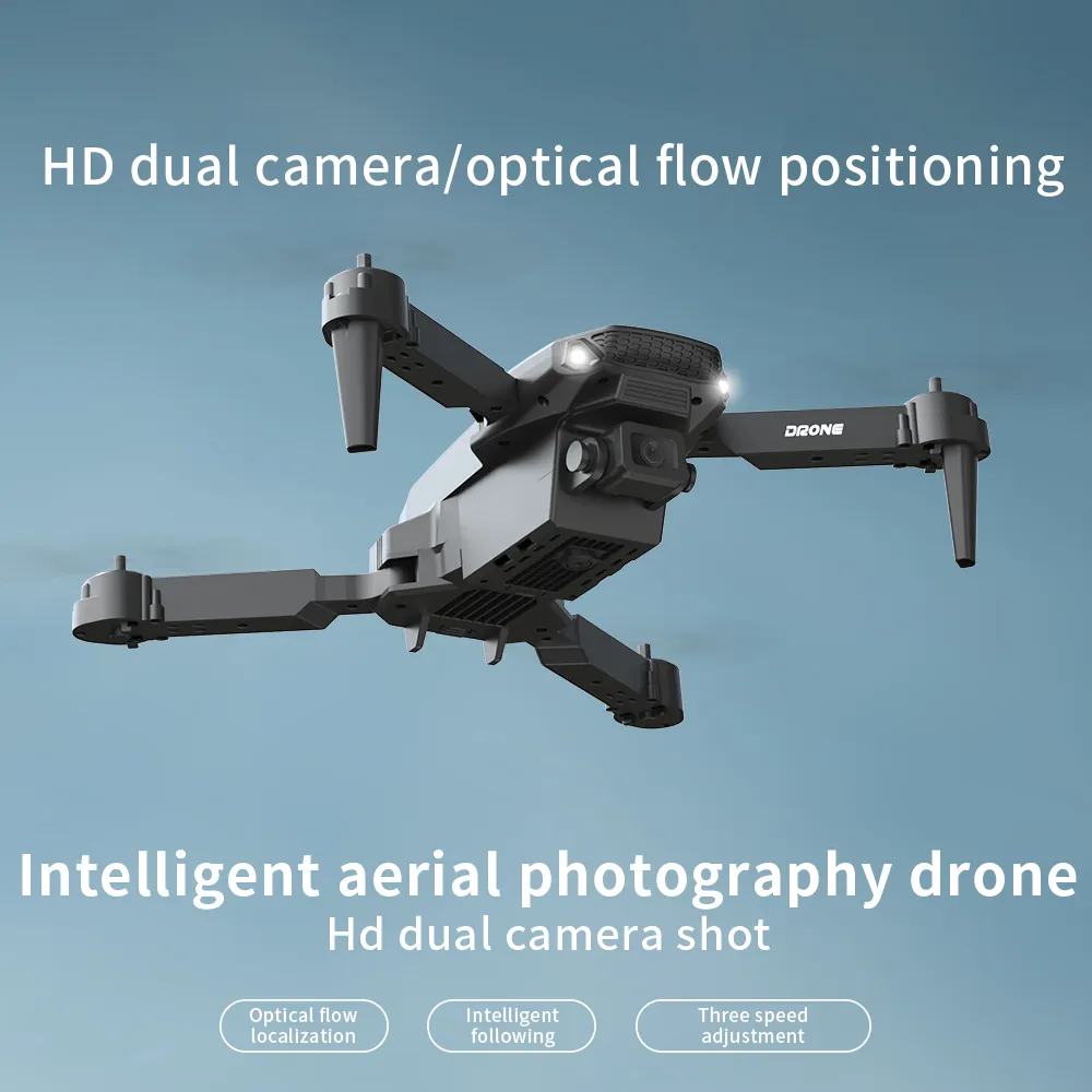 New E88Pro RC Drone 4K Professinal With 1080P Wide Angle Dual HD Camera Foldable