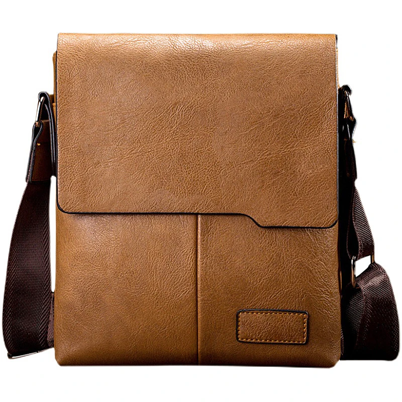 Newest Man Messenger Bag Men Pu Leather Shoulder Bags Business Crossbody Casual 