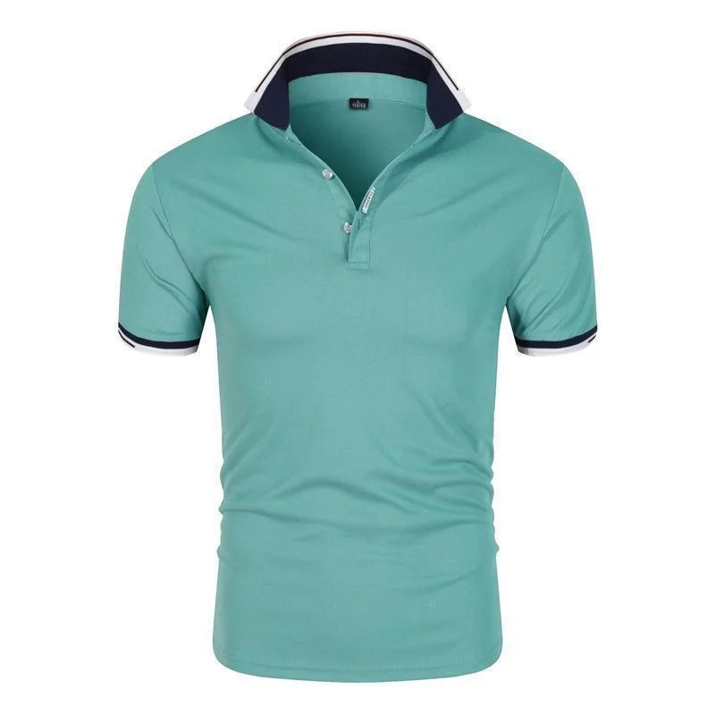 POLO Golf T-shirts MEN Leisure Luis Miguel Trendy Brand Color Lapel Anpanman Cus