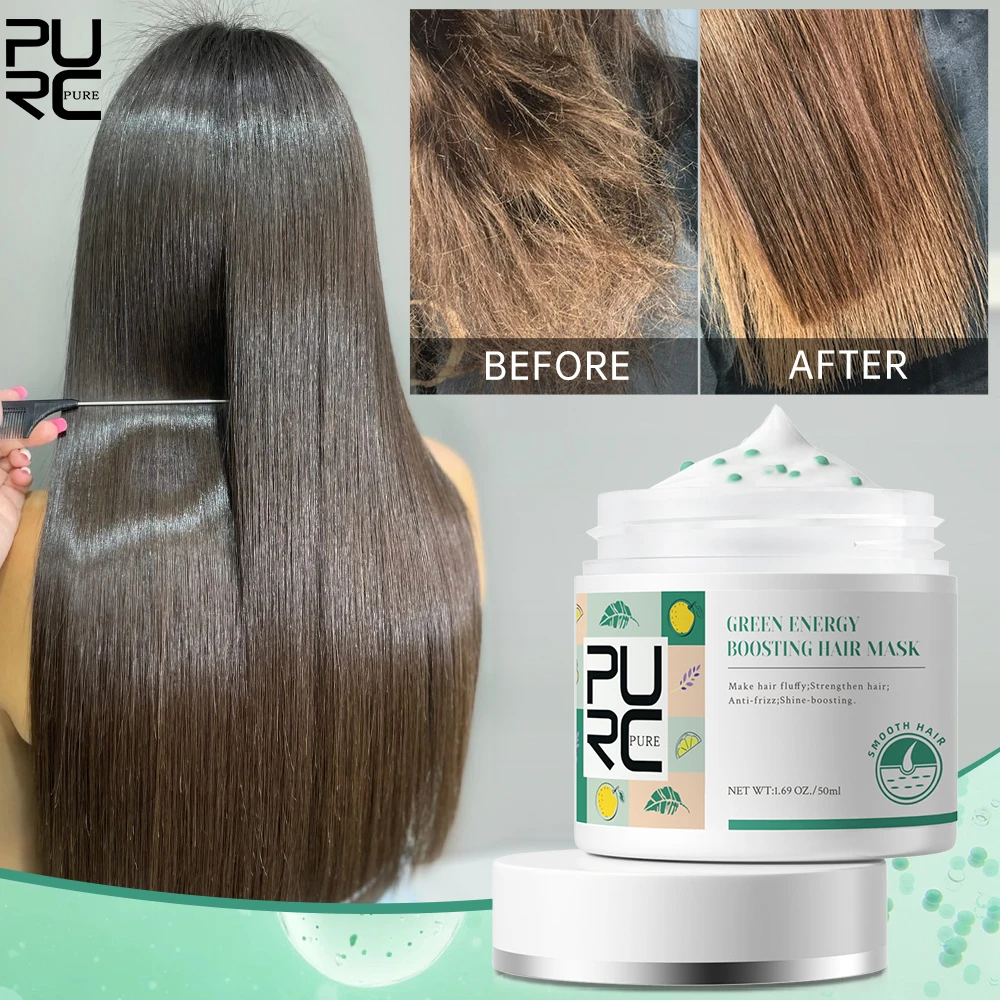 PURC Keratin Hair Mask Professional Hair Treatment Cream Smoothing Straightening