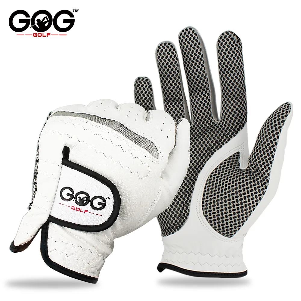 Pack 1 Pcs Golf Gloves Men's Left/Right Hand Soft Breathable Pure Sheepskin With
