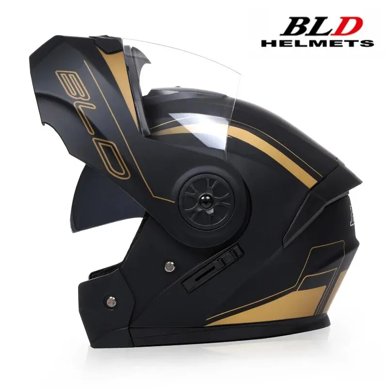 Personalised Dual Lens Flip Up Helmets Motocross Racing Modular Cascos Para Moto