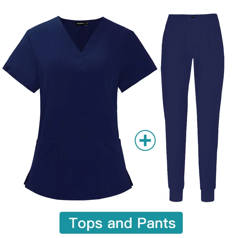 Pet Hospital Dental Clinic and Operating Room Stylish Medical Work Uniform Set f