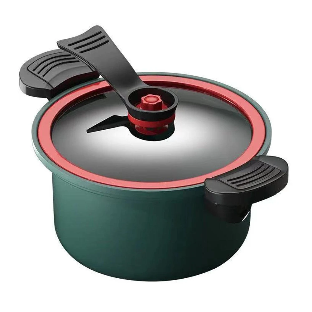 Pressure Cooker 3.5L Soup Meat Pot Rice Cooker Gas Stove Micro Pressure Cooker S