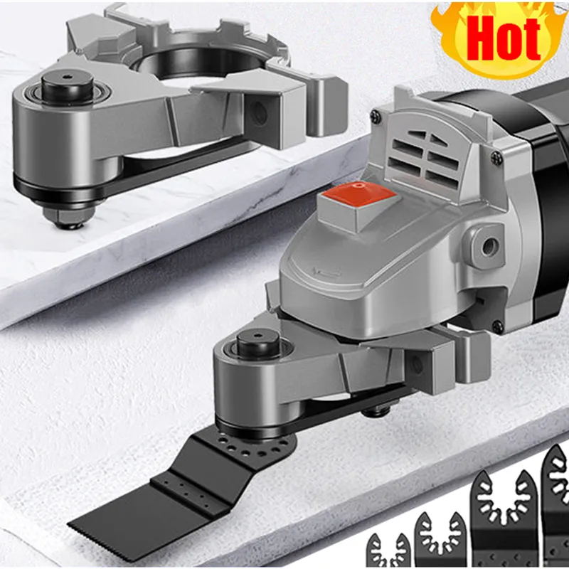 Professional Angle Grinder Changed to Universal Treasure Multifunctional Tools o